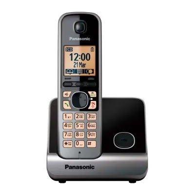 Телефон беспроводной DECT Panasonic KX-TG6711 (трубка с цв.ЖК диспл., DECT)