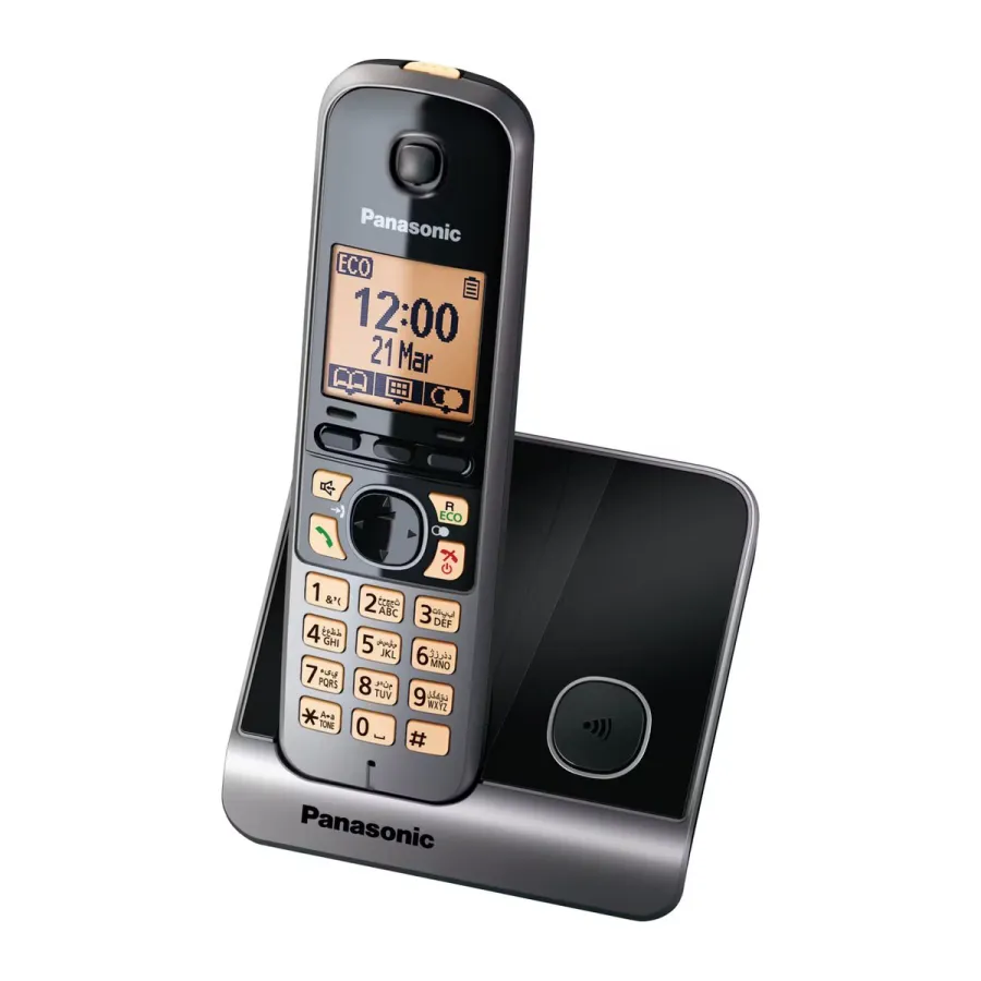 Телефон беспроводной DECT Panasonic KX-TG6711 (трубка с цв.ЖК диспл., DECT) — фото 2