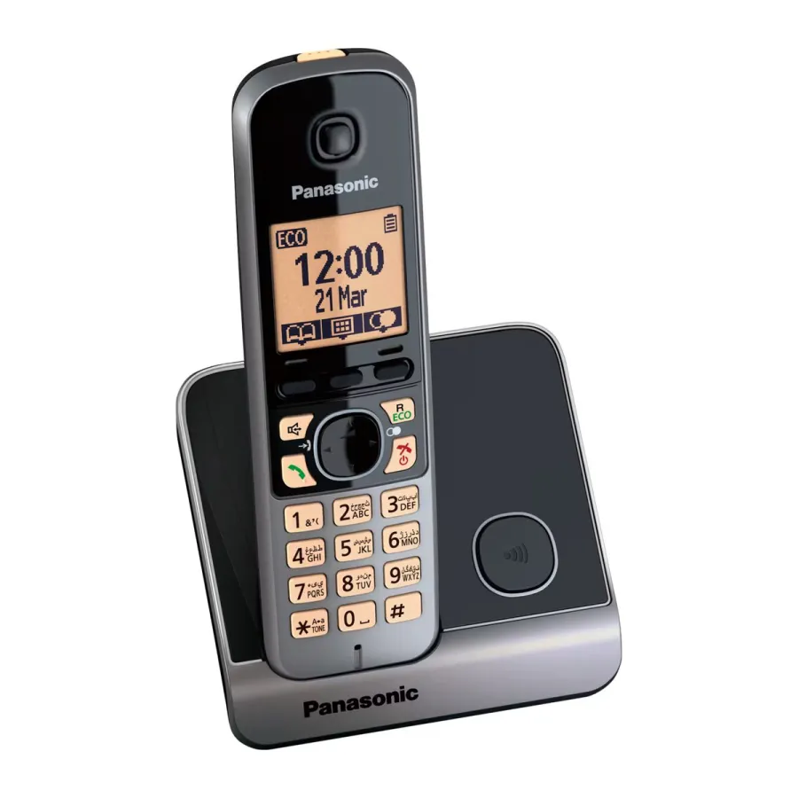 Телефон беспроводной DECT Panasonic KX-TG6711 (трубка с цв.ЖК диспл., DECT) — фото 3