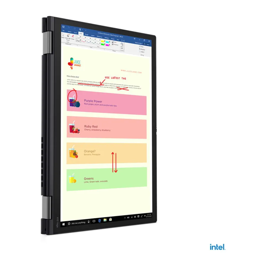 Ноутбук 14" Lenovo ThinkPad X13 X360 / Core i5-1135G7 / 16GB RAM / 256GB SSD / Touch / FHD / Windows 11 Pro — фото 4