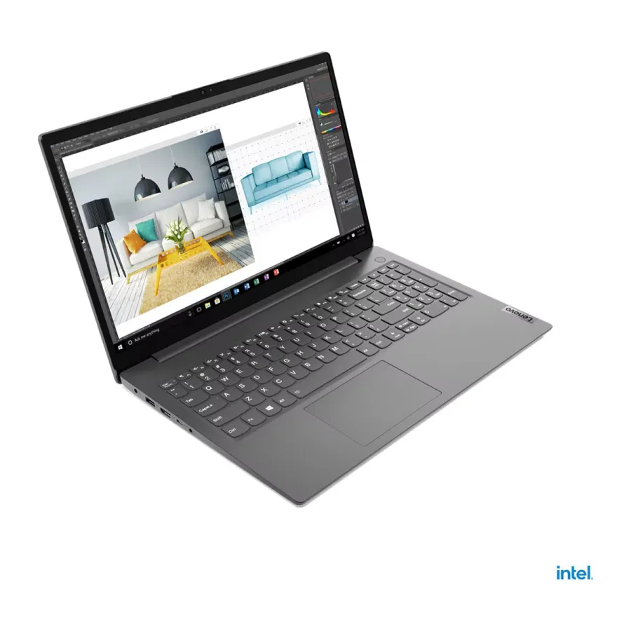Ноутбук 15.6" Lenovo V15 Gen2 / Core i3-1115G4 / 4GB RAM / 256GB SSD / FHD / Grey — фото 2