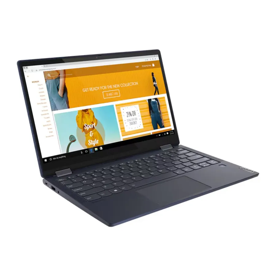 Ноутбук 13.3" Lenovo Yoga 6 13ALC6 / Ryzen 5 5500U / 8GB RAM / 256GB SSD / Touch / FHD / Windows 11 / Blue — фото 5