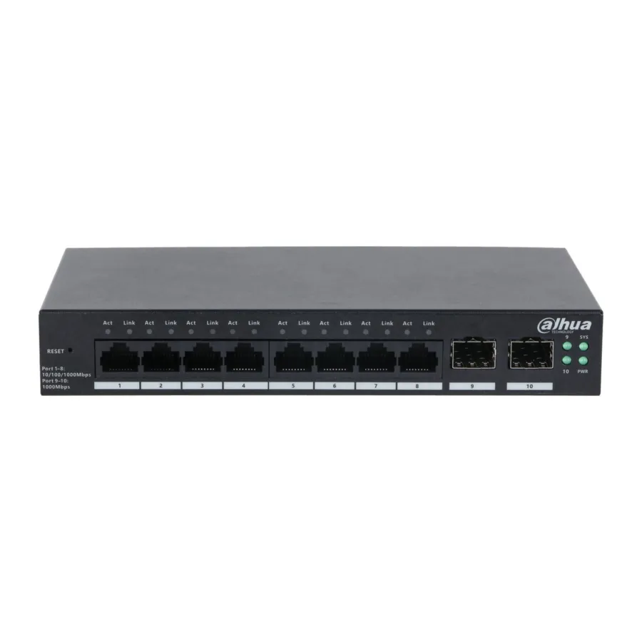 Коммутатор Dahua DH-CS4210-8GT — фото 2