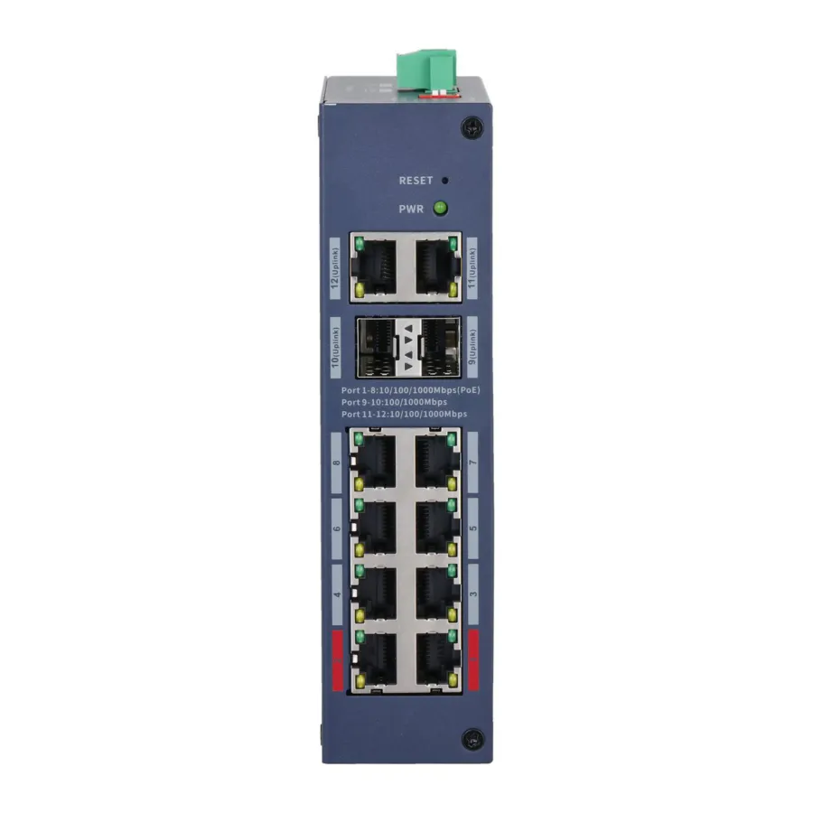 POE-коммутатор Dahua DH-CHS4212-8GT-110 — фото 4